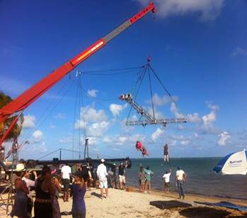 Visit Florida commercial filmed at Crandon Park Beach