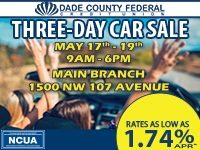 Learn about the Three-Day Car Sale.