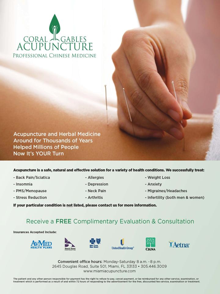 welcome to enet brought to you by miami dade county acupuncture flyer
