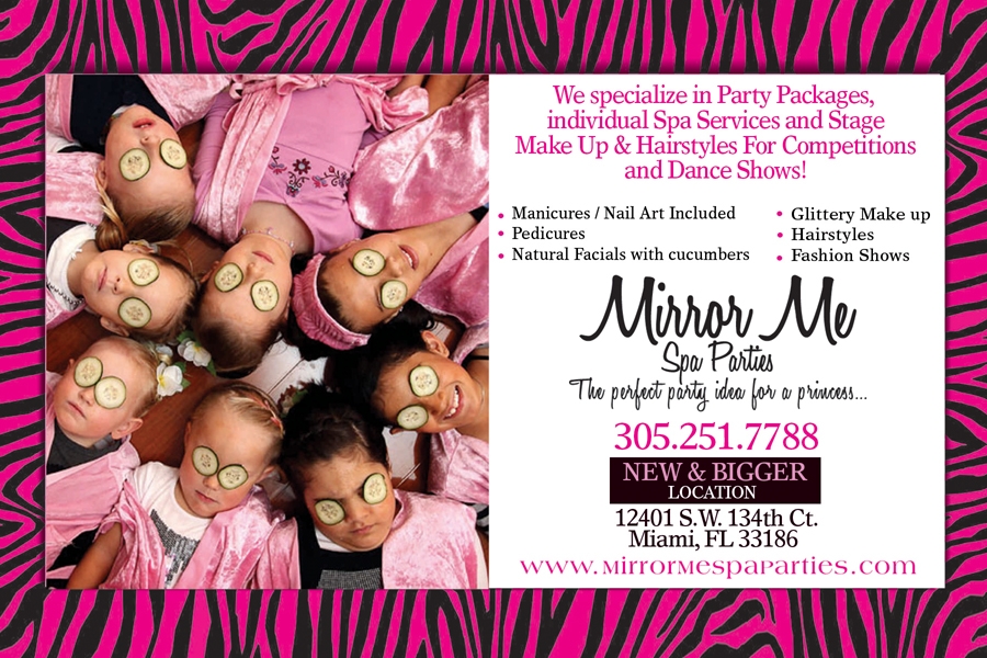 Spa Party Flyer