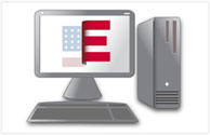 E-Verify E-Verify computer