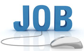 The word "job" with an image of a computer mouse
