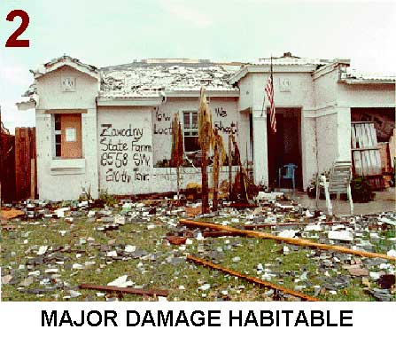 major damage