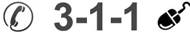 Call 3-1-1