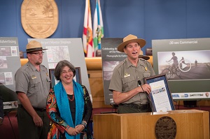 Presenting National Parks proclamation
