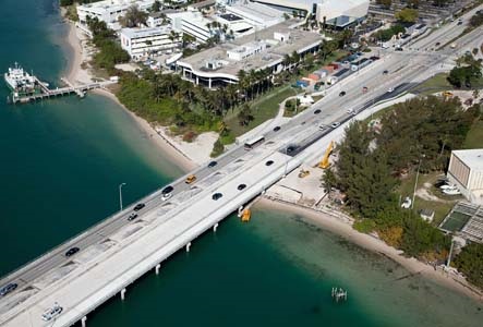 Bear Cut Bridge. Courtesy Smith Aerial Photos.