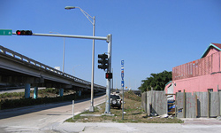 Entrance to I-395 -  before
