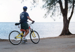 biking