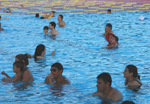 kids in pool