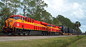 Florida East Coast Railway Train