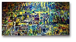 Untitled by Purvis Young