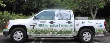 Irrigating Truck
