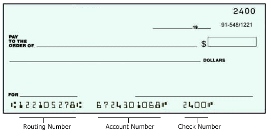 Bank Account