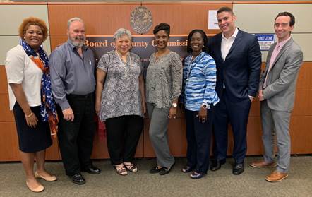 Quality of Life Committee Members with Director Shirley Gibson