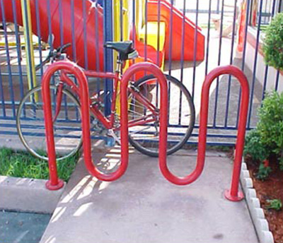 Bicycle parking space