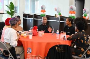 Chairman Gilbert engaging with influencers