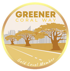 Greener Coral Way Calcomanias