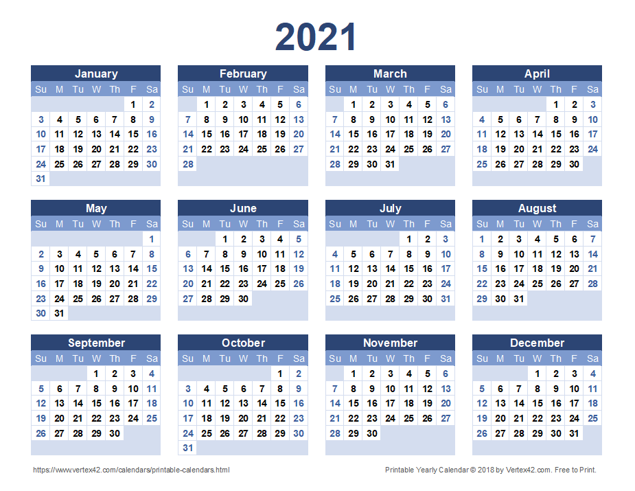 Training Calendar