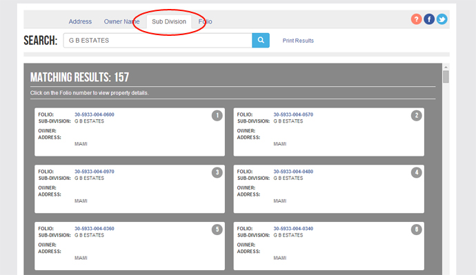 Property Search Help Miami Dade County Property Search Help Miami Dade County