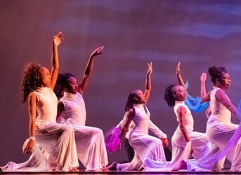 Dancers on stage