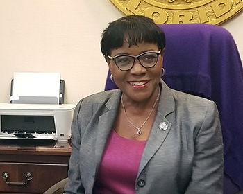 Miami-Dade County Commission Chairwoman Audrey M. Edmonson