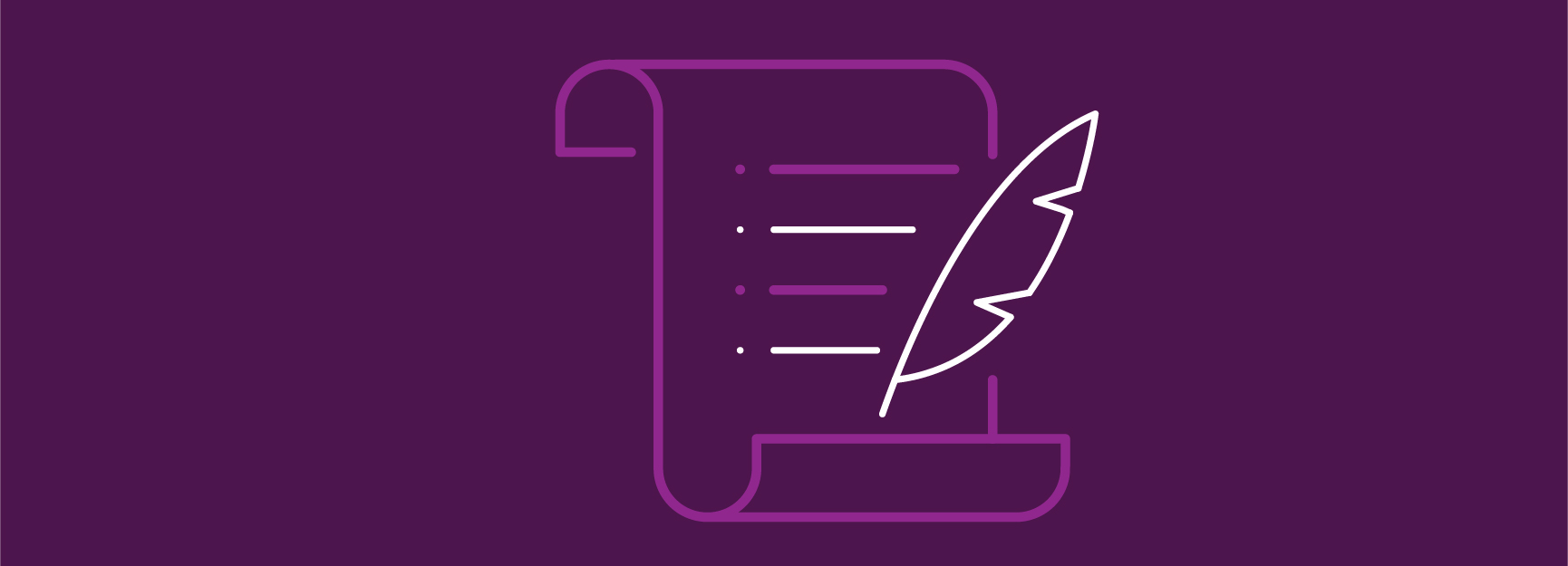 paper and quill graphic