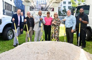 Commissioner Eileen Higgins and other representatives