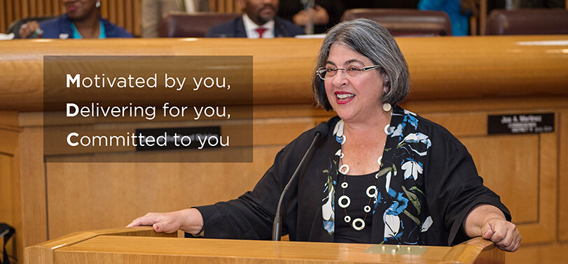 Motivated by you, Delivering for you, Committed to you