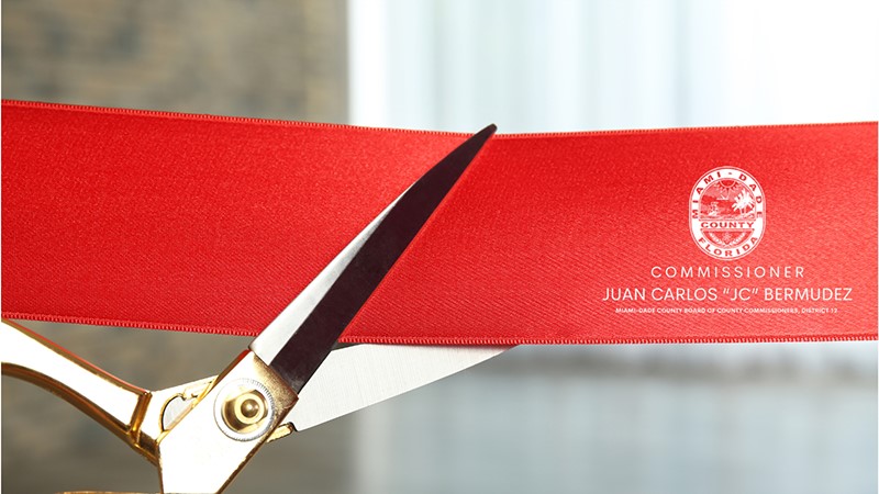 Ribbon cutting