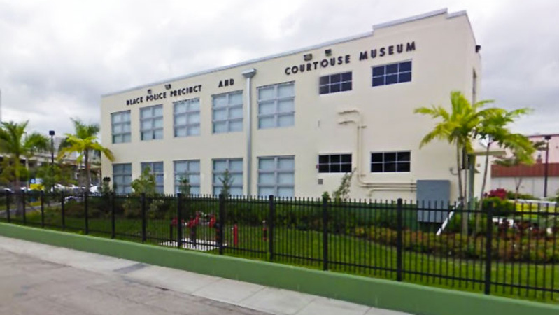 photo of black police precinct museum 