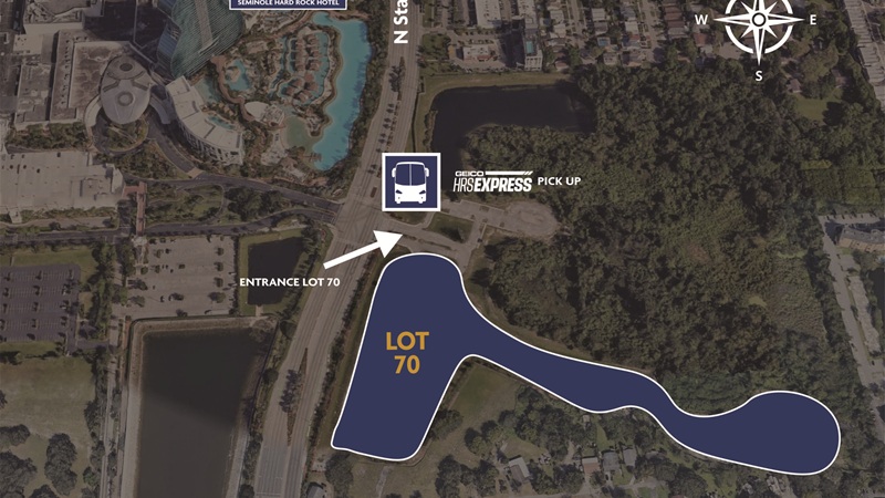 Static map image of lot 70