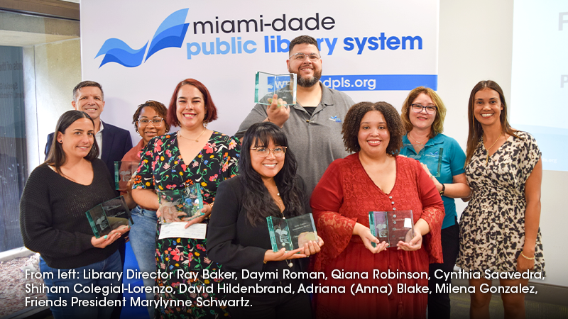 2024 Friends of the Library Employee Awards recipients