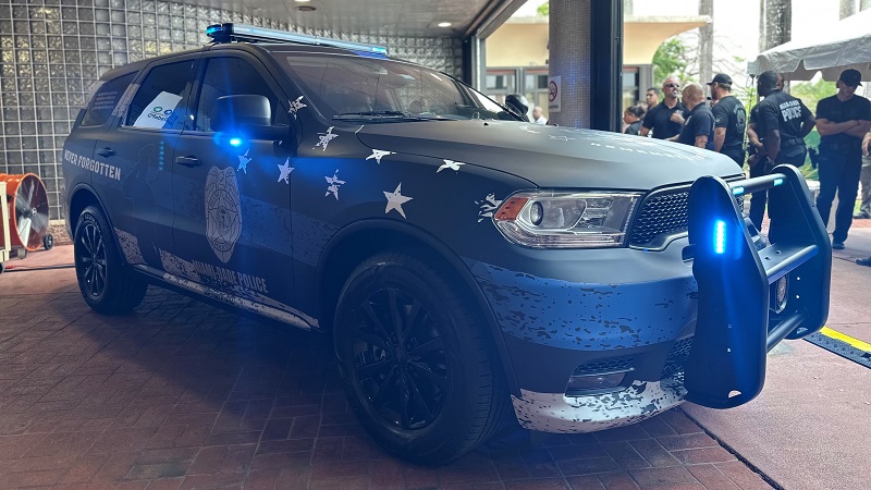 MDPD vehicle that honors fallen law enforcers