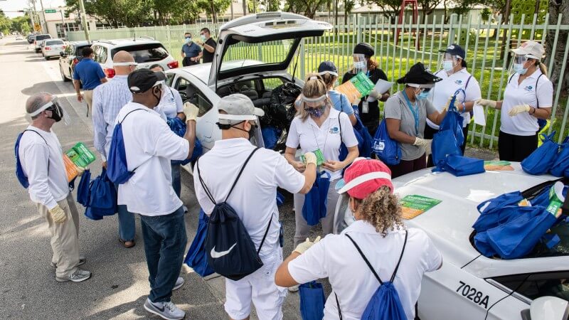 Members of SURGE outreach team