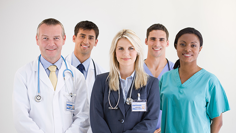 group of medical professionals