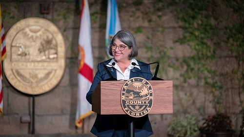 Mayor Daniella Levine Cava at the 2024 State of the County
