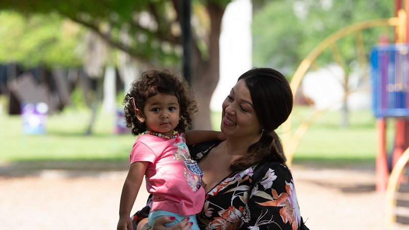 Mom and Daughter