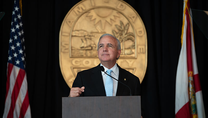 Miami-Dade Mayor Carlos Gimenez