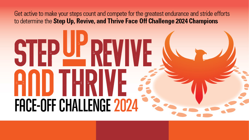 Join the Step Up, Revive and Thrive Face-Off Challenge 2024