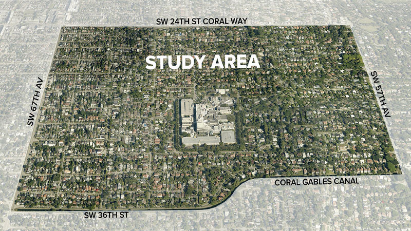 D6 Area study map