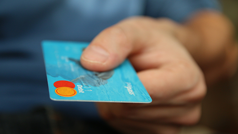 Image of credit card.