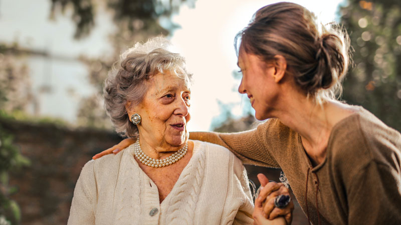 elderly woman