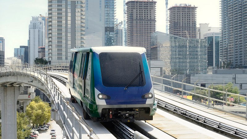 Metromover Brickell Location