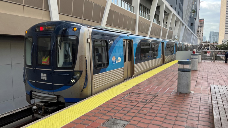 metrorail at OTV station 