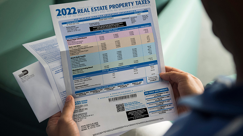 Miami-Dade County Property Tax Bill