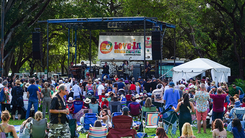 Love-in Festival at Greynolds Park