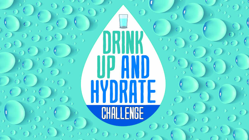 Beat the heat with the Drink up and Hydrate challenge