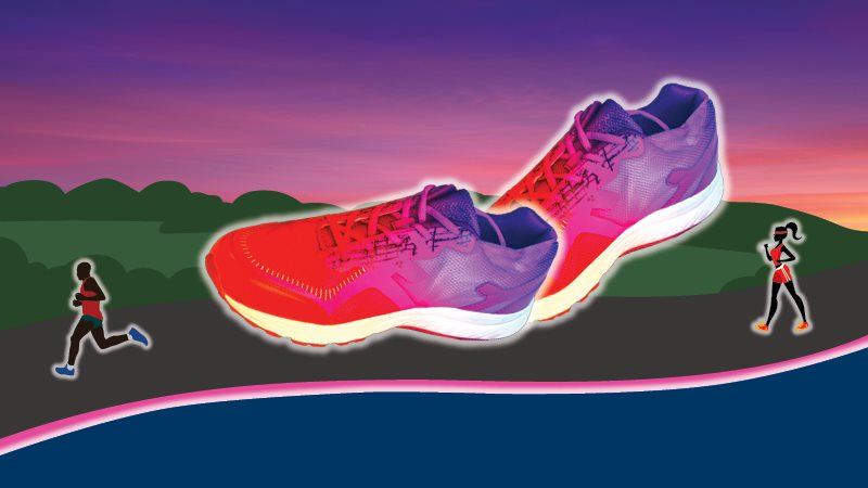 Get Fit and Glow Steps Challenge