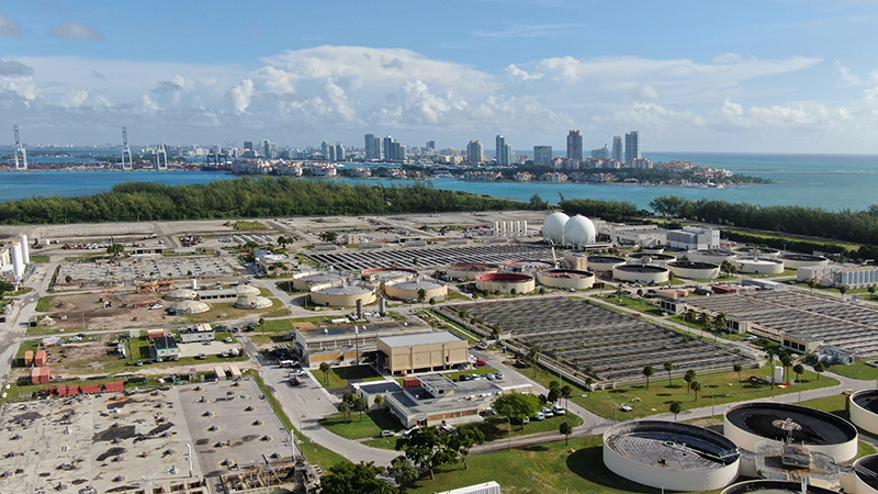  Miami-Dade Water and Sewer Department’s Central District Wastewater Treatment Plant 