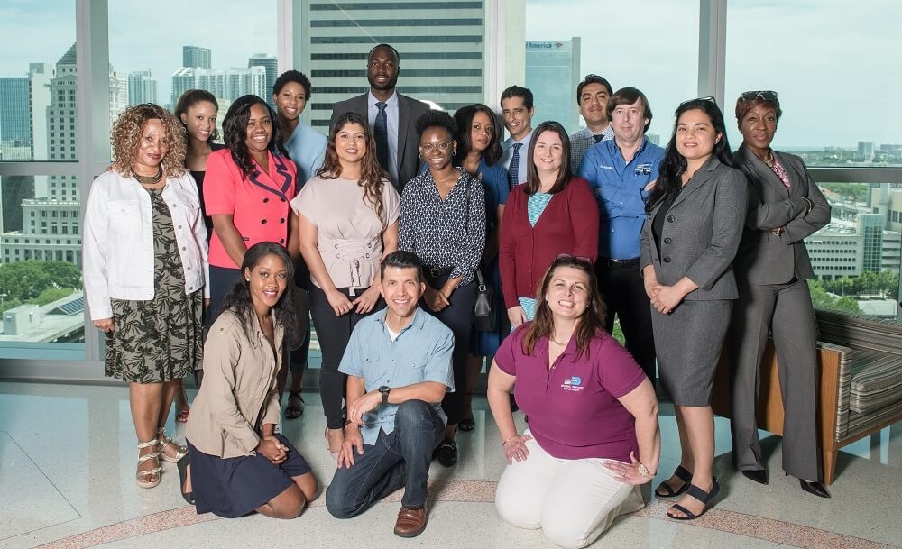 Group of Miami-Dade County employees.